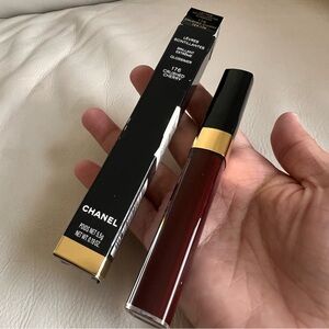 CHANEL Brilliant Extreme Glossimer Lip Gloss #176 Crushed Cherry